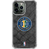 NBA Utah Jazz Black Rust iPhone 14 Pro Max Clear Case