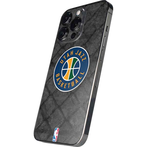 NBA Utah Jazz Black Rust iPhone 14 Pro Max Skin