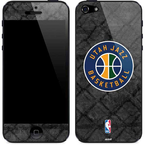NBA Utah Jazz Black Rust iPhone 5/5s/5SE Skin