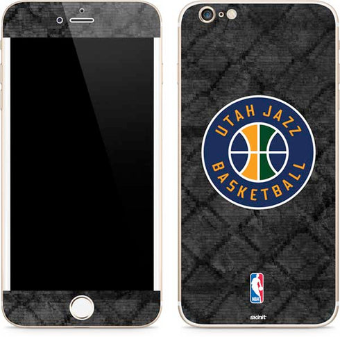NBA Utah Jazz Black Rust iPhone 6/6s Plus Skin