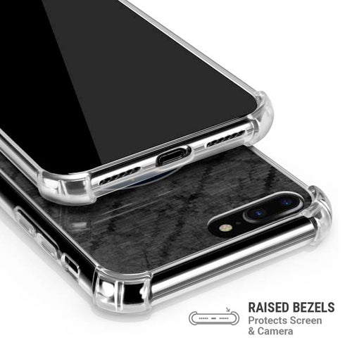 NBA Utah Jazz Black Rust iPhone 7/8 Plus Clear Case
