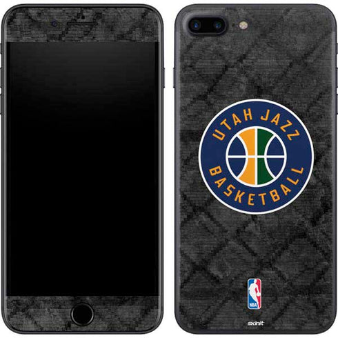 NBA Utah Jazz Black Rust iPhone 7 Plus Skin