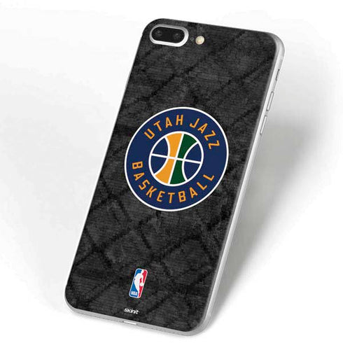 NBA Utah Jazz Black Rust iPhone 7 Plus Skin