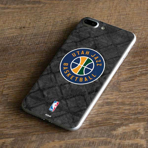 NBA Utah Jazz Black Rust iPhone 7 Plus Skin