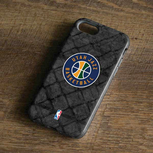 NBA Utah Jazz Black Rust iPhone 7 Pro Case