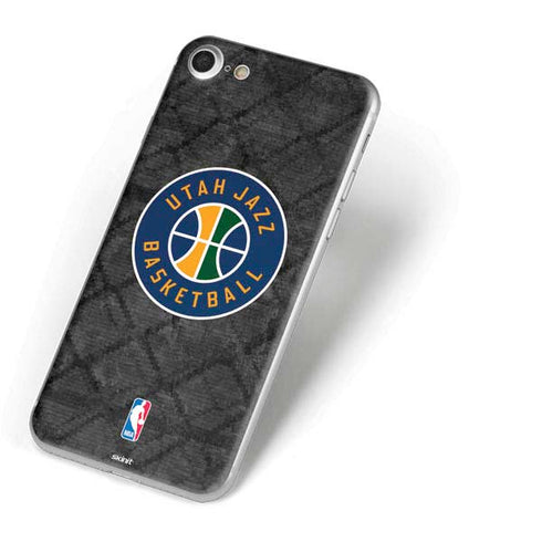 NBA Utah Jazz Black Rust iPhone 7 Skin