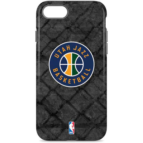 NBA Utah Jazz Black Rust iPhone 8 Pro Case