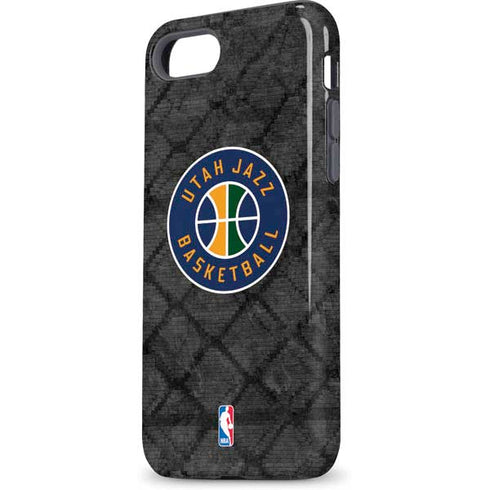 NBA Utah Jazz Black Rust iPhone 8 Pro Case