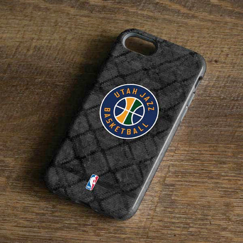 NBA Utah Jazz Black Rust iPhone 8 Pro Case