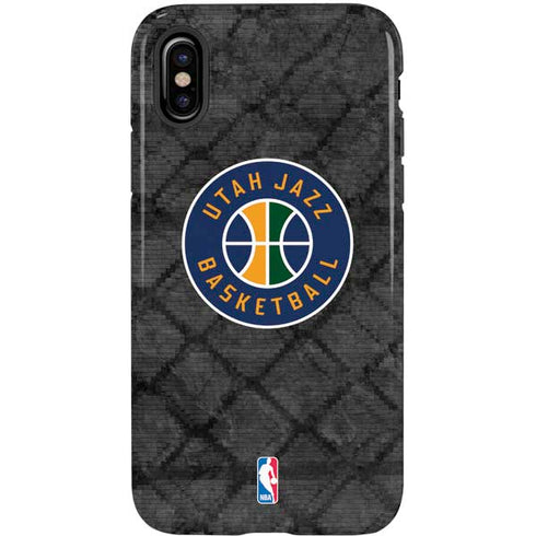 NBA Utah Jazz Black Rust iPhone X Pro Case