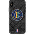 NBA Utah Jazz Black Rust iPhone X Skin
