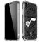 NBA Utah Jazz Black Rust iPhone XR Clear Case