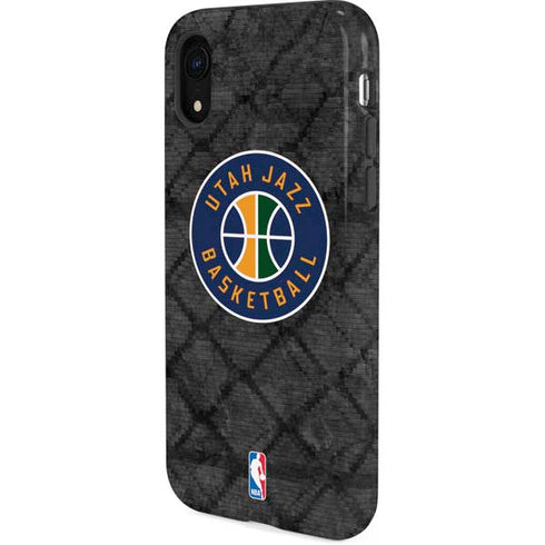 NBA Utah Jazz Black Rust iPhone XR Pro Case