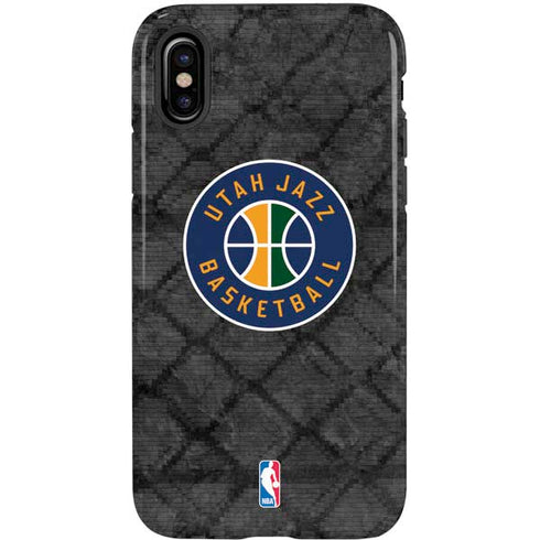 NBA Utah Jazz Black Rust iPhone XS Pro Case