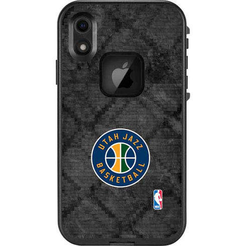 NBA Utah Jazz Black Rust LifeProof Fre iPhone Skin
