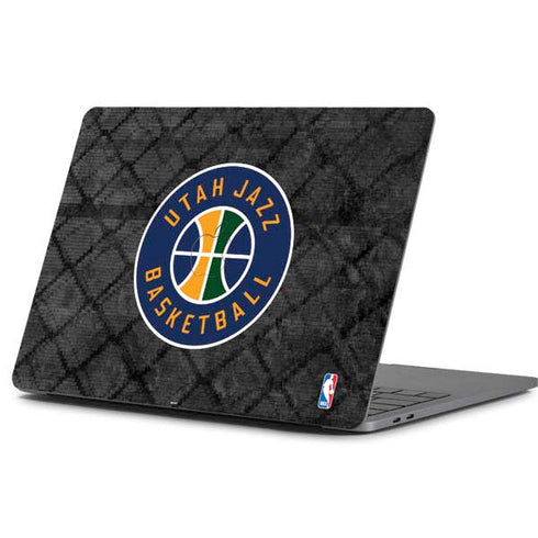 NBA Utah Jazz Black Rust Apple MacBook Pro 13-inch Skin