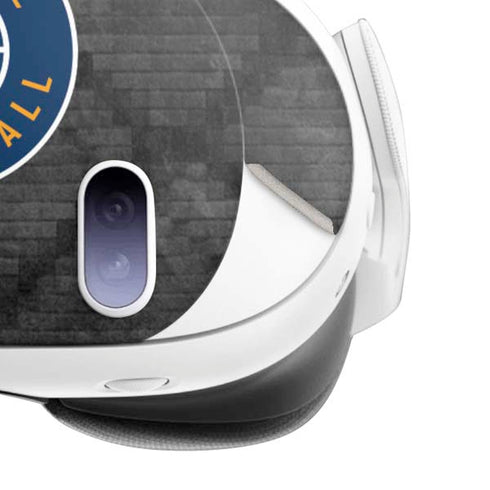 NBA Utah Jazz Black Rust Meta Quest 3 Skin