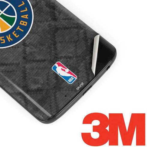 NBA Utah Jazz Black Rust Moto G6 Skin