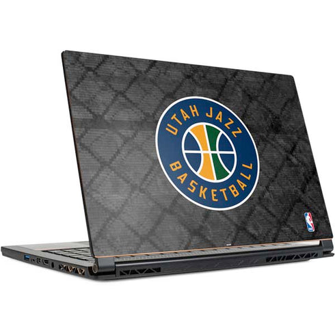NBA Utah Jazz Black Rust MSI GS65 Stealth Laptop Skin