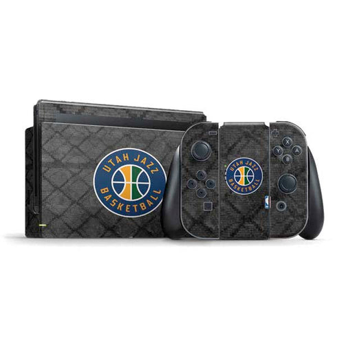 NBA Utah Jazz Black Rust Nintendo Switch Bundle Skin