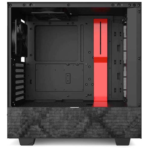 NBA Utah Jazz Black Rust NZXT H510 Compact ATX Mid-Tower Case Skin