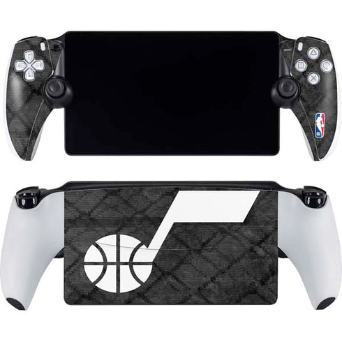 NBA Utah Jazz Black Rust PlayStation Portal Remote Player Skin