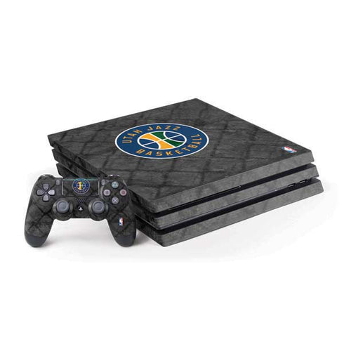 NBA Utah Jazz Black Rust PS4 Pro Bundle Skin