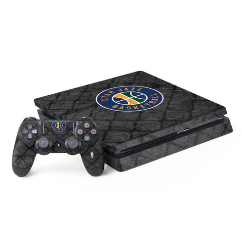 NBA Utah Jazz Black Rust PS4 Slim Bundle Skin