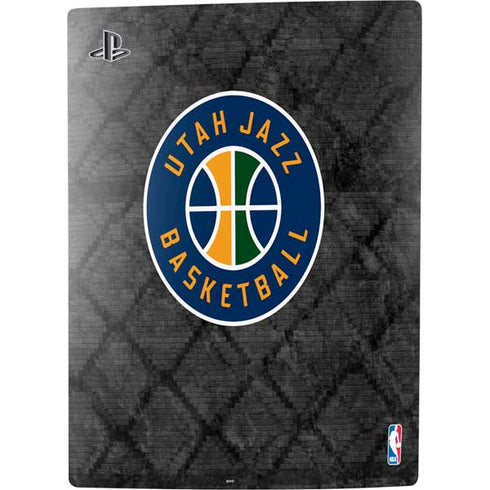 NBA Utah Jazz Black Rust PS5 Digital Edition Console Skin