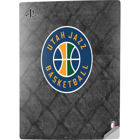 NBA Utah Jazz Black Rust PS5 Digital Edition Console Skin