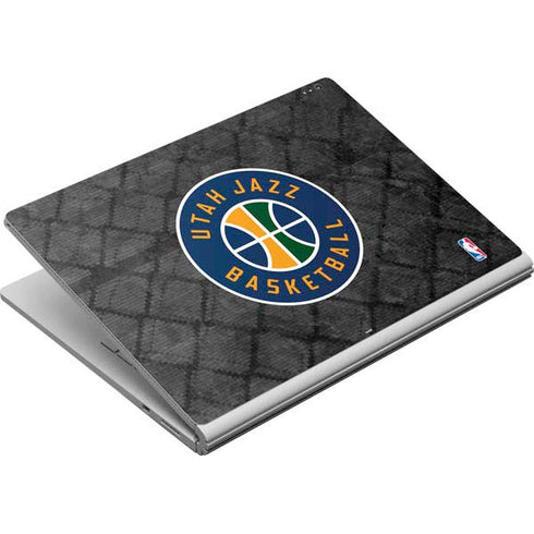 NBA Utah Jazz Black Rust Surface Book Skin