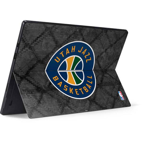 NBA Utah Jazz Black Rust Surface Pro 6 Skin