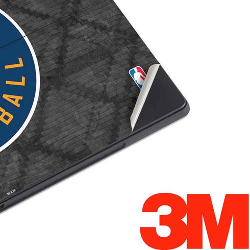 NBA Utah Jazz Black Rust Surface Pro 6 Skin