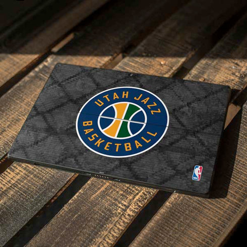 NBA Utah Jazz Black Rust Surface Pro 6 Skin