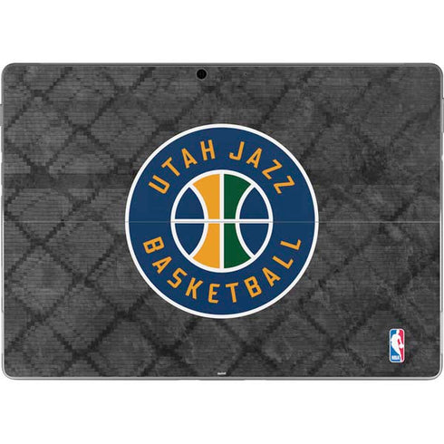 NBA Utah Jazz Black Rust Surface Pro 8 Skin