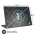 NBA Utah Jazz Black Rust Universal Laptop 14in (11.4 x 8.2in) Skin
