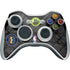 NBA Utah Jazz Black Rust Xbox 360 Wireless Controller Skin