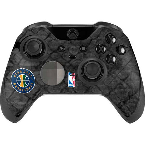 NBA Utah Jazz Black Rust Xbox Elite Wireless Controller Series 2 Skin