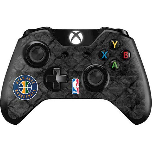 NBA Utah Jazz Black Rust Xbox One Controller Skin