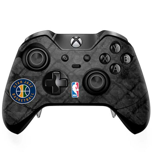 NBA Utah Jazz Black Rust Xbox One Elite Controller Skin