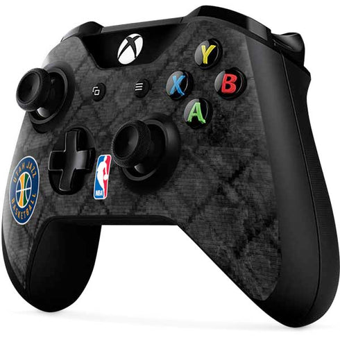 NBA Utah Jazz Black Rust Xbox One X Controller Skin