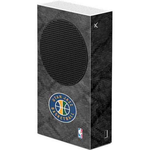 NBA Utah Jazz Black Rust Xbox Series S Console Skin