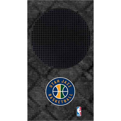 NBA Utah Jazz Black Rust Xbox Series S Console Skin