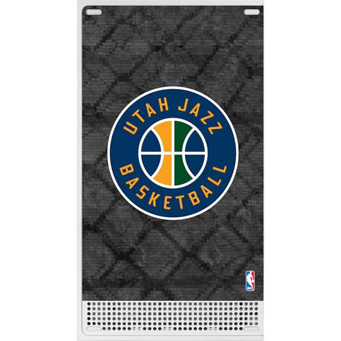 NBA Utah Jazz Black Rust Xbox Series S Console Skin
