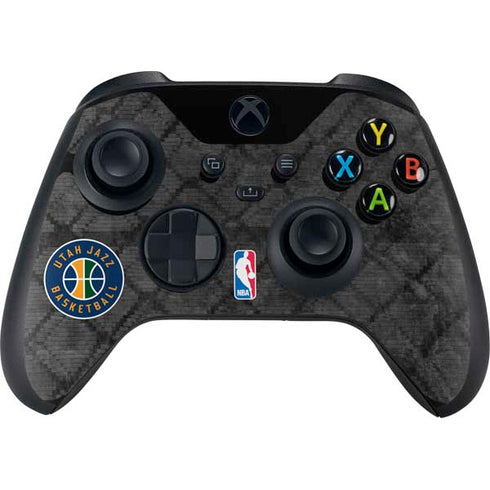 NBA Utah Jazz Black Rust Xbox Series X Controller Skin