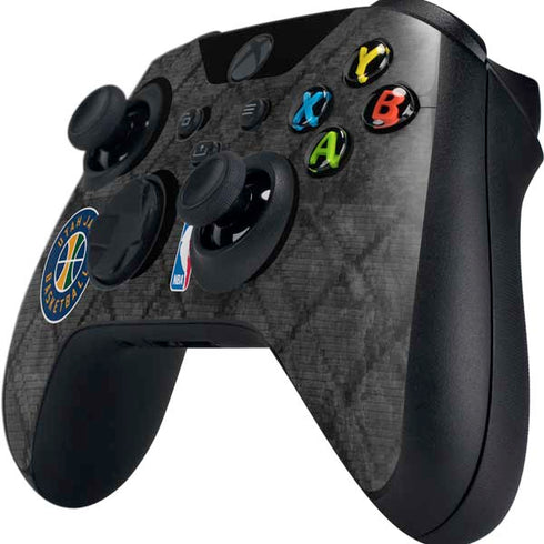 NBA Utah Jazz Black Rust Xbox Series X Controller Skin