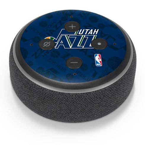 NBA Utah Jazz Blast Amazon Echo Dot Skin