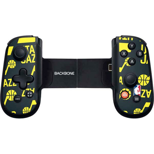 NBA Utah Jazz Blast Backbone One for iPhone Game Controller Skin
