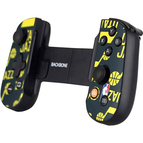 NBA Utah Jazz Blast Backbone One for iPhone Game Controller Skin