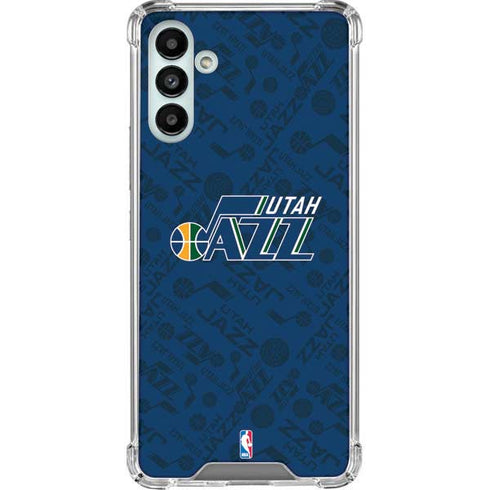 NBA Utah Jazz Blast Galaxy A13 5G Clear Case